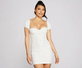Such A Sweetheart Lace Mini Dress