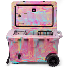 BrüTank 55-Quart Rolling Cooler Rainbow Swirl