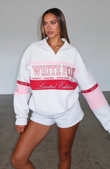 Breaking Ground Zip Front Sweater Grey Marle