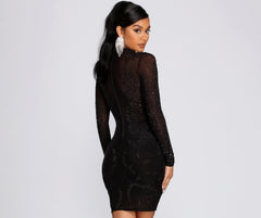 Winona Heat Stone Mini Dress