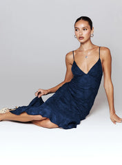 Cyrene Maxi Dress Navy