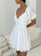 Krysten Mini Dress White