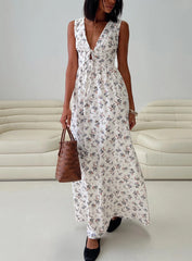 Pokey Maxi Dress Floral Multi