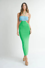 The Aqua Dress